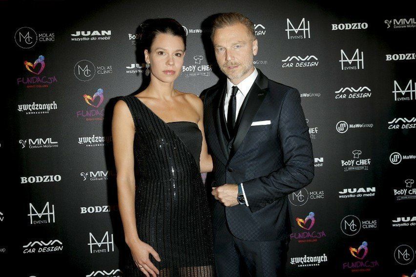 Krystian Wieczorek i jego żona Maria Szafirska