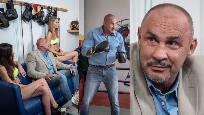 Przemysław Saleta w serialu "Gliniarze" 