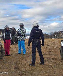 Zakopiańska policja zaostrza kontrole quadów. To po incydencie z nożem