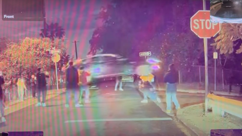 Sam lot nagrany był co najmniej przez kilkanaście osób