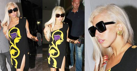 Lady Gaga w... sukience (ZDJĘCIA)