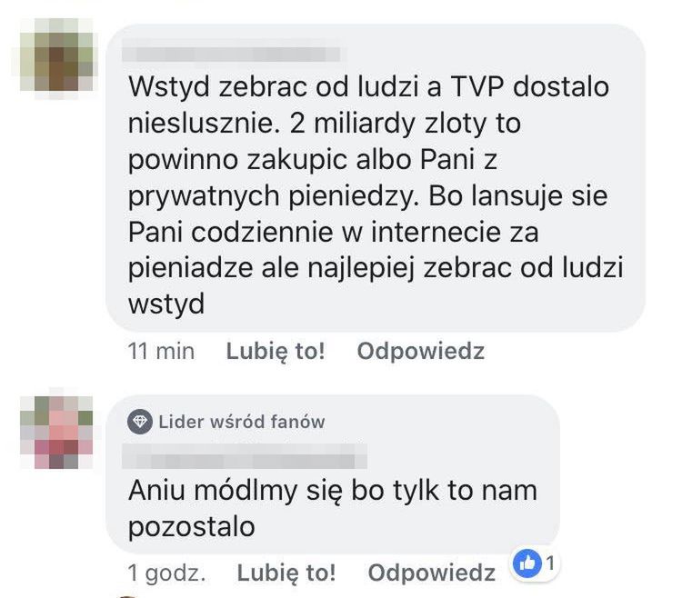 Anna Popek apeluje o pomoc dla szpitali