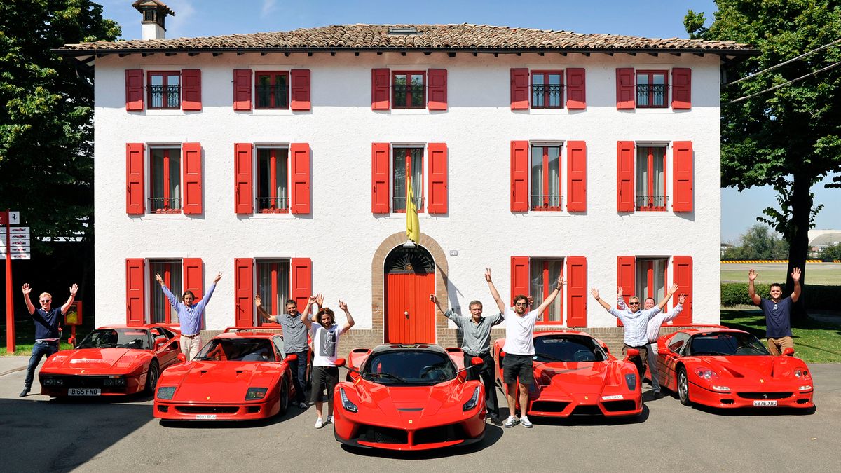 Ferrari 288 GTO, F40, F50 i Enzo po odbiór LaFerrari 1