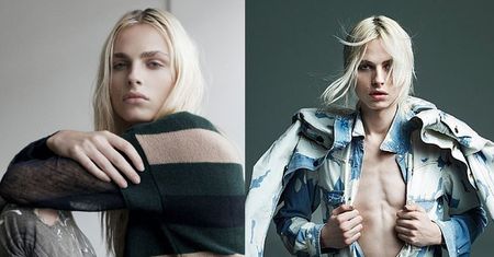Androgeniczny model: "Nie identyfikuję się z żadną płcią"