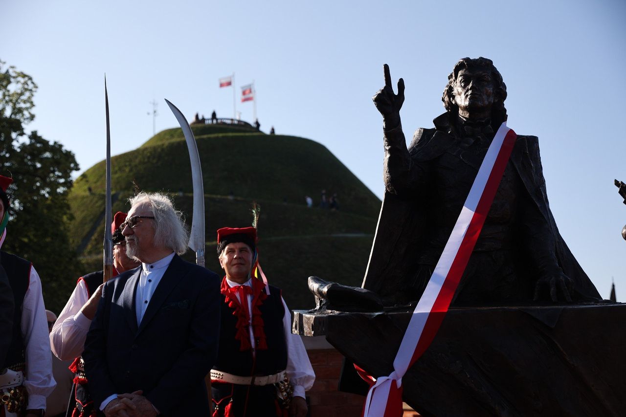 Kolejna praca Czesława Dźwigaja stanęła w Krakowie. To kompozycja poświęcona Kościuszce