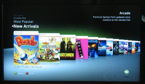 Peggle, CRYSTAL DEFENDERS i COD: World At War na Xbox Live 4