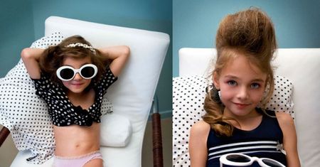 4-letnie modelki reklamują bieliznę! (ZDJĘCIA)