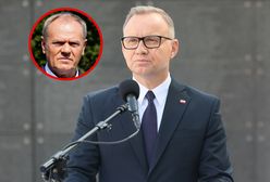 Duda uderza w Tuska. Mocne słowa na wizji