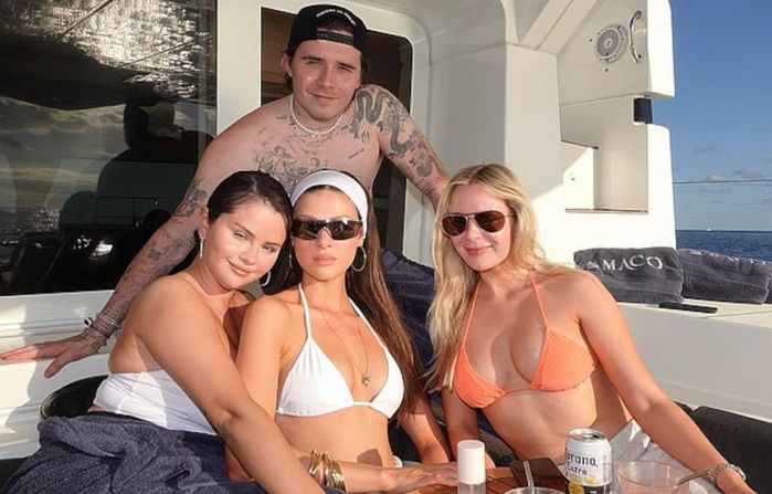 Selena Gomez, Nicola Peltz i Brooklyn Beckham
