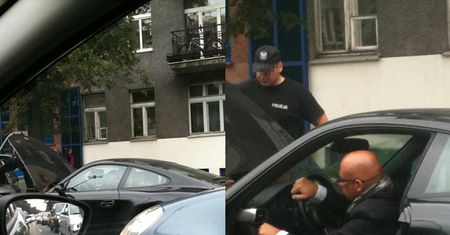 Policja ŁADUJE AKUMULATOR Gąsowskiemu! (FOTO)