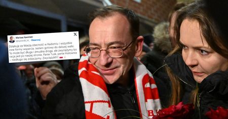 Kamiński pisze do Tuska. Pierwszy wpis po wyjściu z więzienia