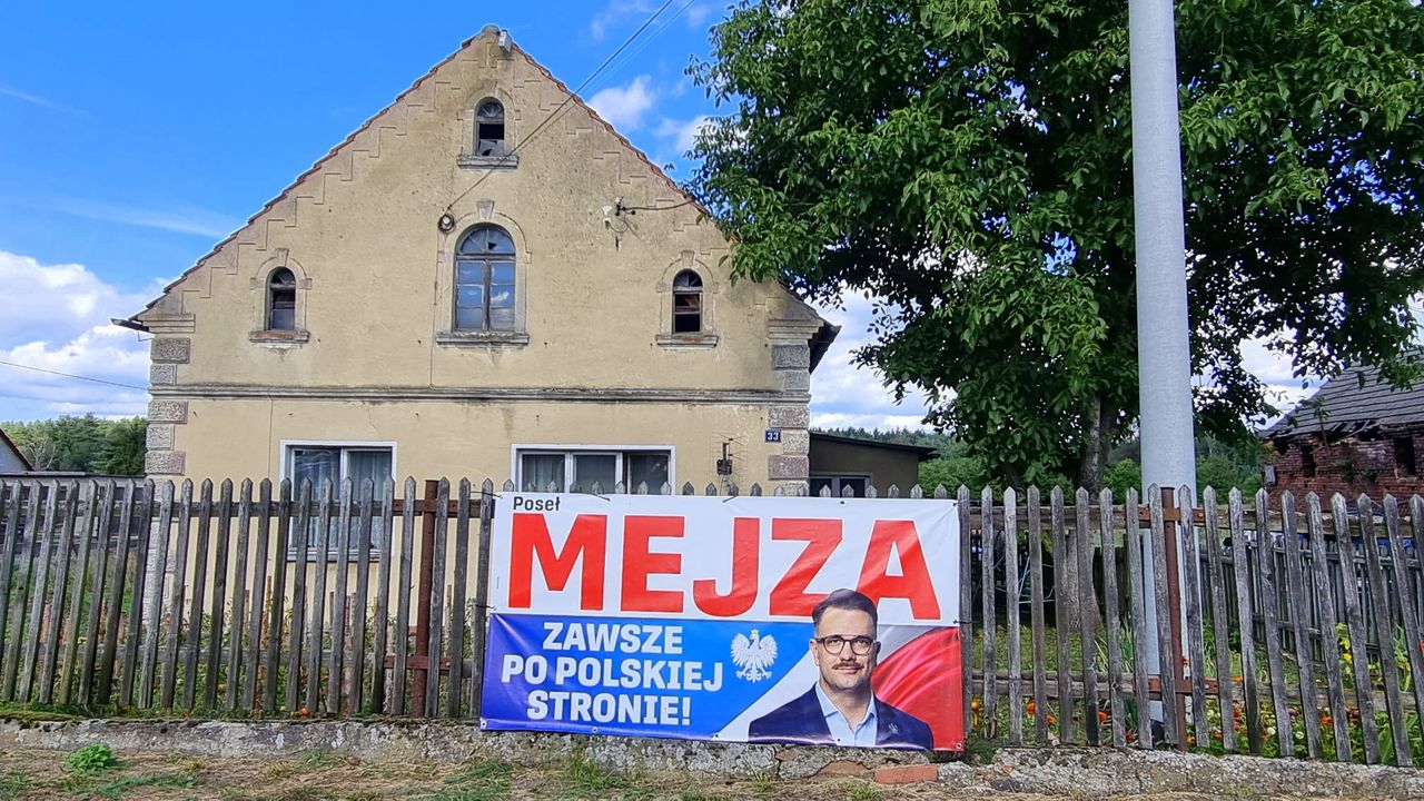 Bannery wyborcze Łukasza Mejzy w województwie lubuskim