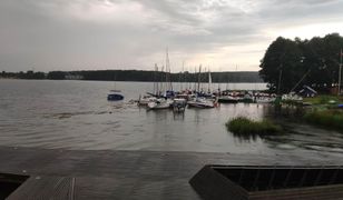 Pogoda. Gwałtowny szkwał w Olsztynie. " W życiu nie widziałem takiego wiatru"