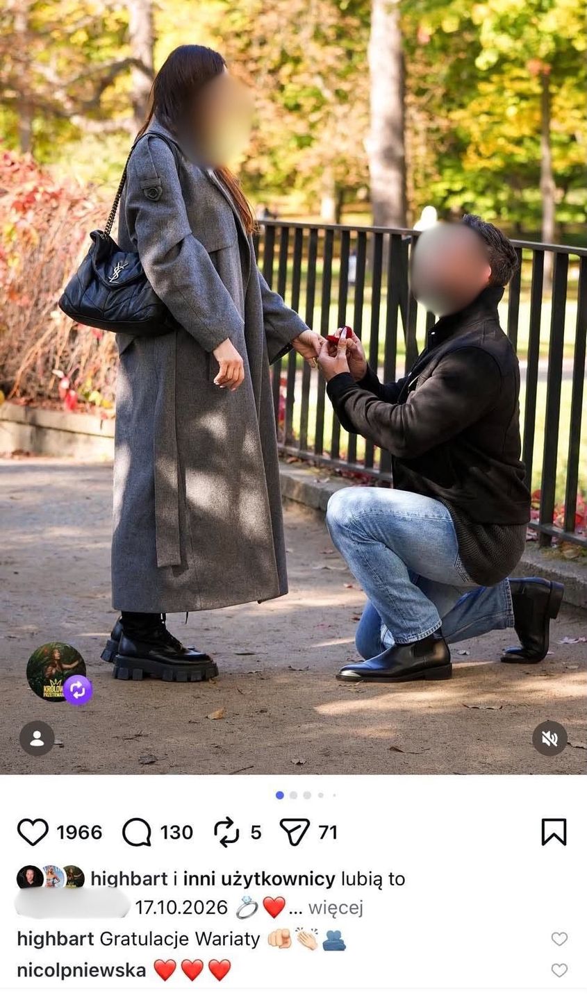 Mama Nicol Pniewskiej z jej partnerem
