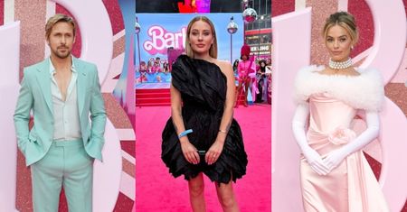 Londyńska premiera "Barbie". Po różowym dywanie kroczyli Margot Robbie, Ryan Gosling oraz ANDZIAKS i LUKA. Światowi? (ZDJĘCIA)