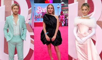 Londyńska premiera "Barbie". Po różowym dywanie kroczyli Margot Robbie, Ryan Gosling oraz ANDZIAKS i LUKA. Światowi? (ZDJĘCIA)