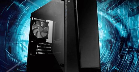 Antec wprowadza obudowę Micro-ATX P6 z panelem ze szkła hartowanego i wyświetlanym logo