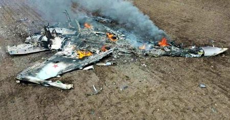 Rosyjski myśliwiec Su-34 zbiera na drony dla Ukrainy. Jak to możliwe?