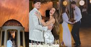 Pokaz fajerwerków, długi tort i SENSUALNY pierwszy taniec... Tak wyglądało wesele Darii Sytej i Igora Grobelnego (ZDJĘCIA)
