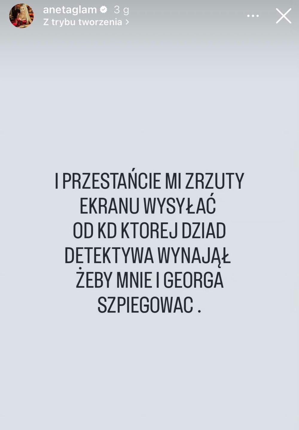 Aneta Glam zareagowała na słowa Caroline Derpienski
