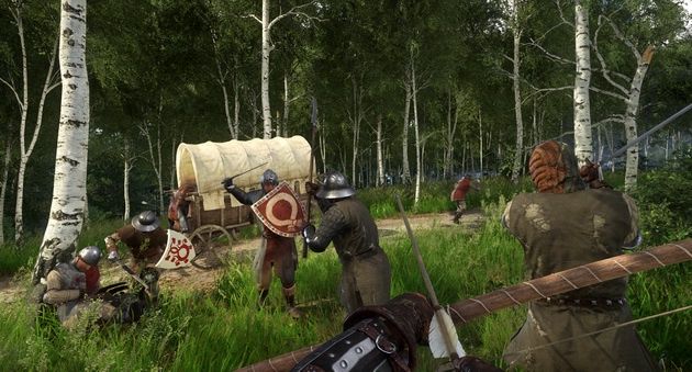 Kingdom Come: Deliverance - atak na wóz