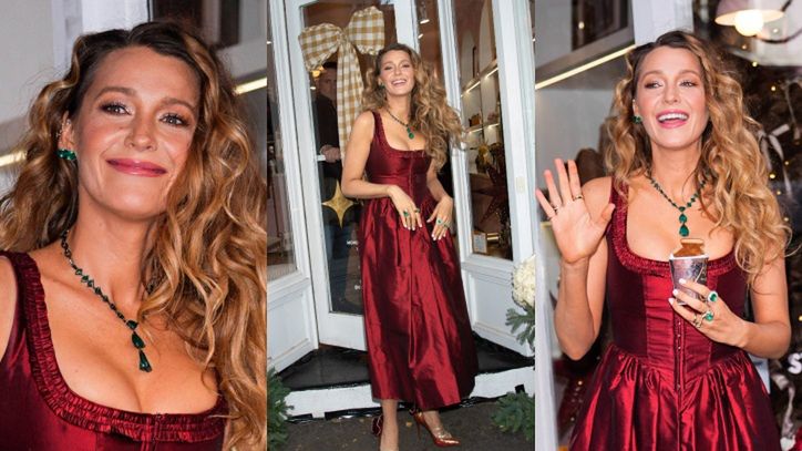 Blake Livey promuję autorską markę kosmetyków do włosów