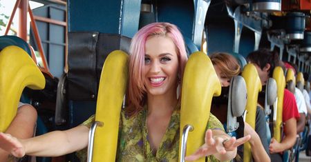 Katy Perry w różowych włosach!