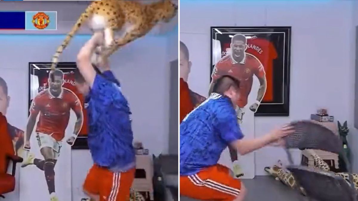 Wściekły kibic Manchesteru United