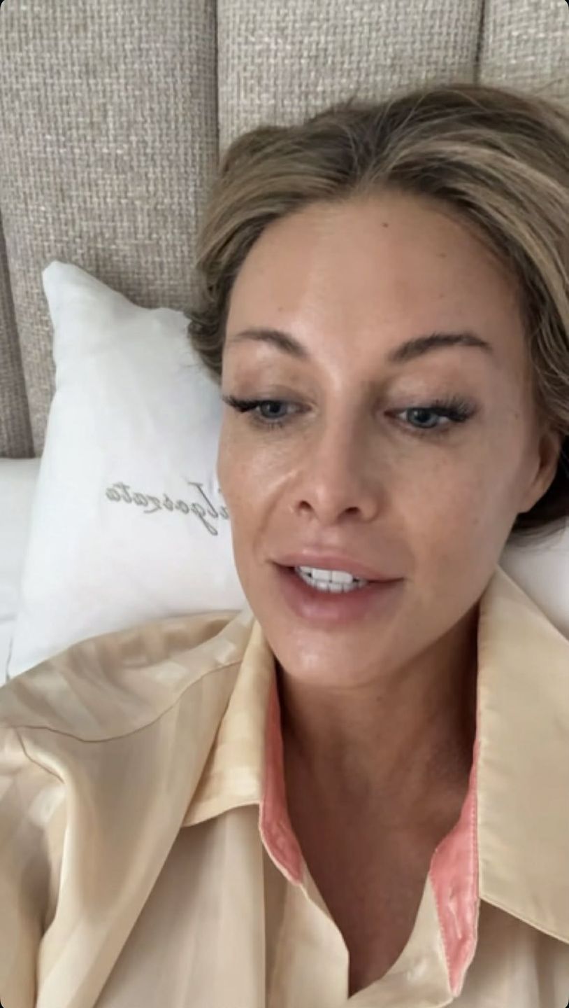 Małgorzata Rozenek nadaje z łóżka BEZ MAKIJAŻU