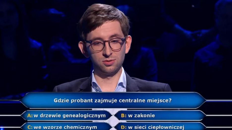 Pytanie sprawiło zawodnikowi duży problem