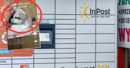 Kurier znalazł to w paczkomacie. Film stał się hitem Internetu