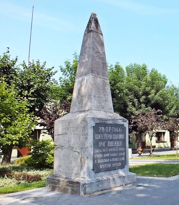Radziecki pomnik w Terespolu