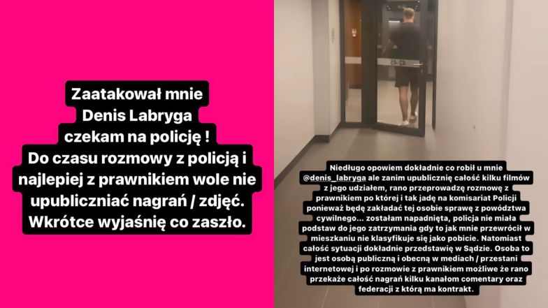 Afera wokół zawodnika Clout MMA Denisa Labrygi
