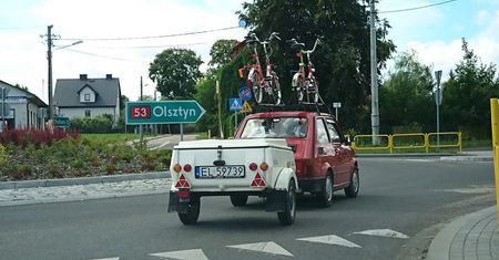 Największy w Polsce zlot Maluchów odbył się w Giżycku. Zjechało się około 350 pojazdów