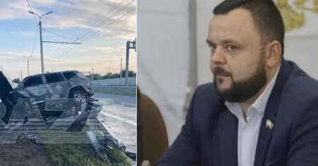 Krym. Samochód wyleciał w powietrze. "Asystent wicepremiera" w szpitalu