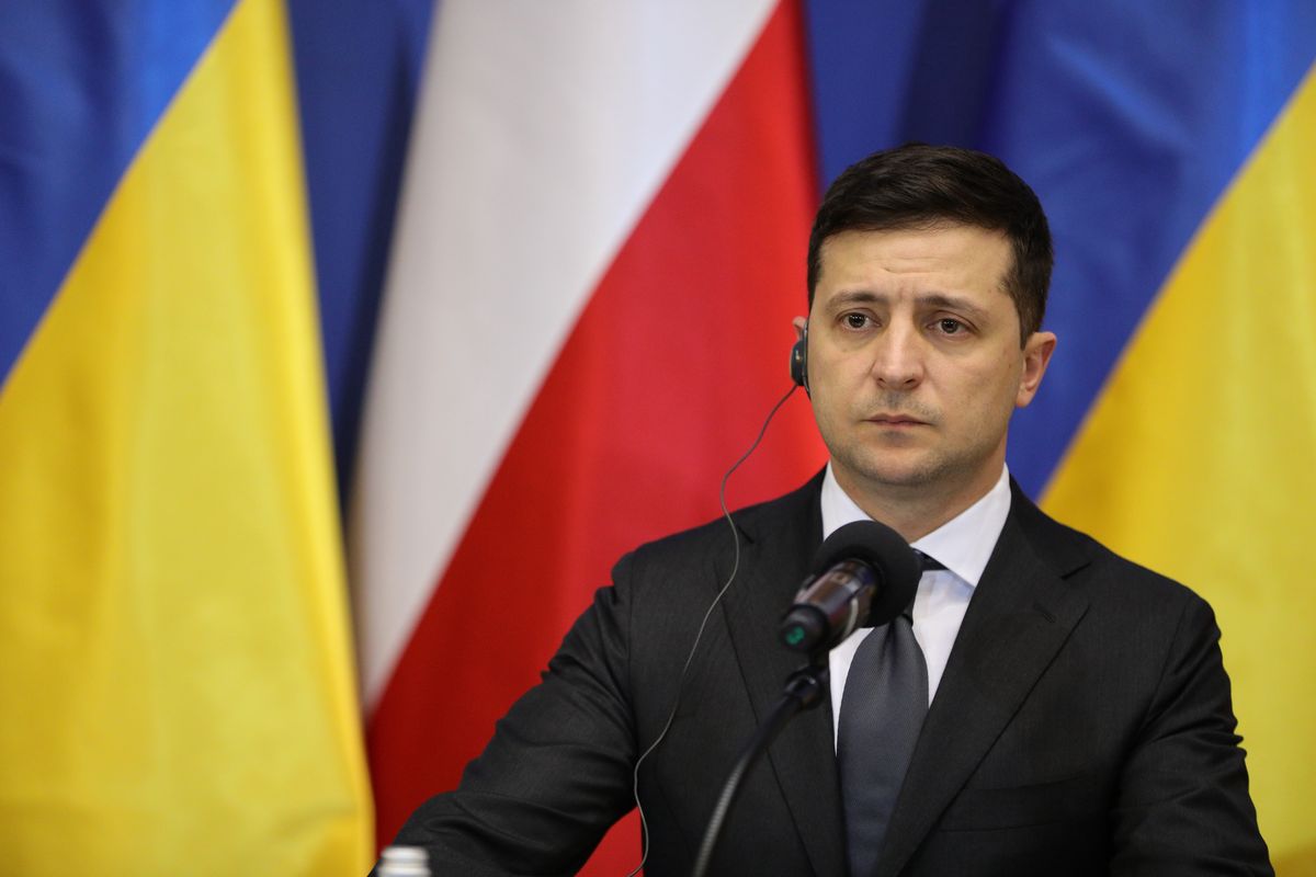 Prezydent Ukrainy Wołodymyr Zełenski poinformował o zerwaniu relacji dyplomatycznych z Rosją 