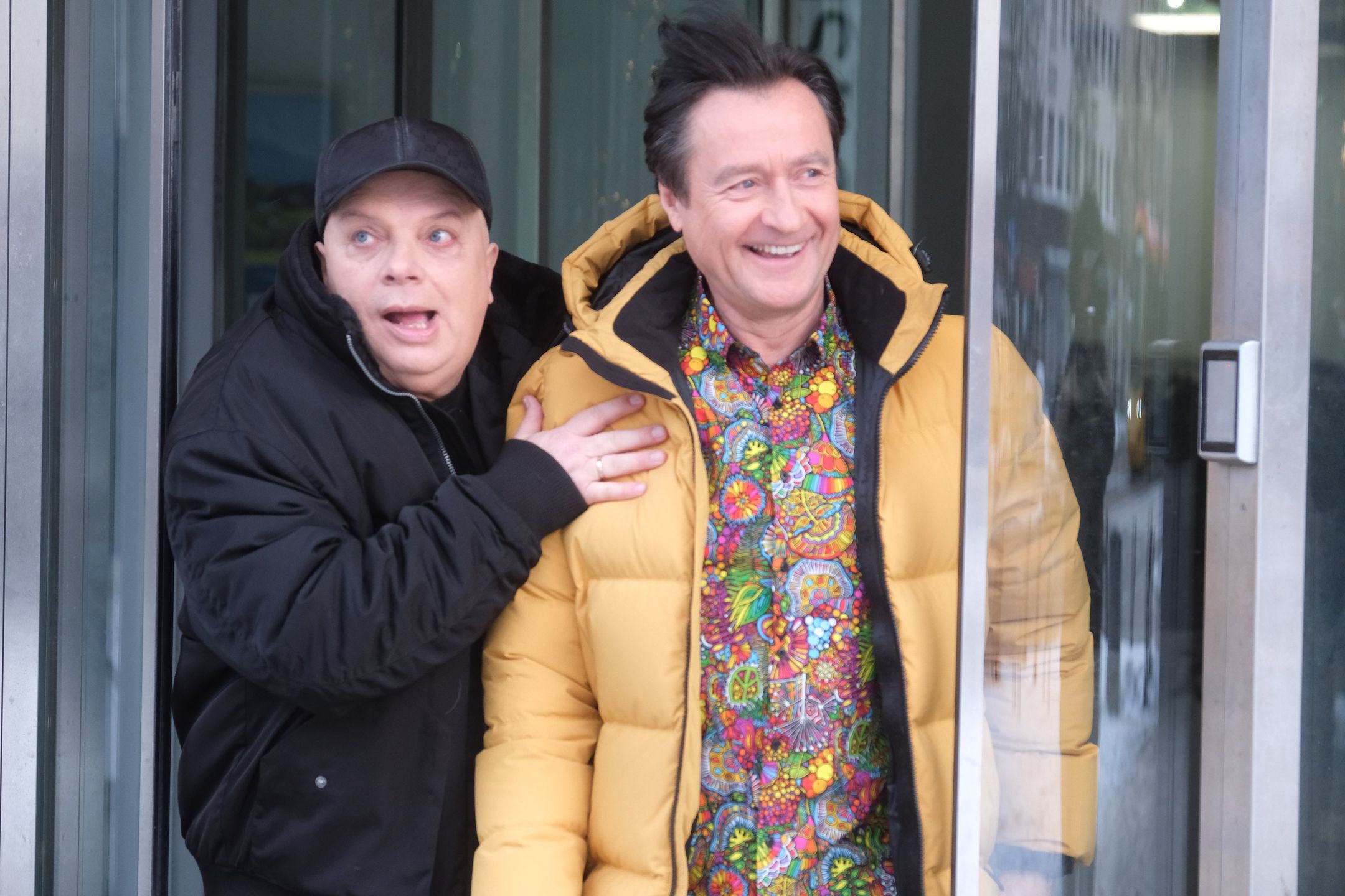 Krzysztof Skiba i Jacek Kawalec