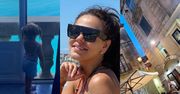 Włoskie wakacje Sylwii Bomby z "Gogglebox": kąpiele słoneczne w bikini, relaks na plaży i zwiedzanie z córką (ZDJĘCIA)