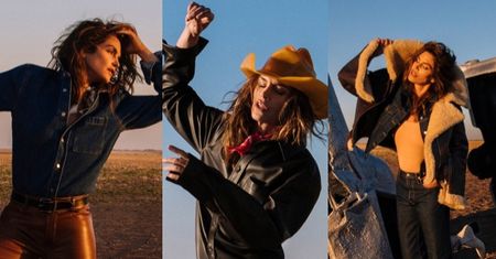 Cindy Crawford wygina się na pustkowiu w nowej kampanii Acne Studios
