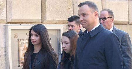 Andrzej Duda i Marta Kaczyńska na Wawelu (ZDJĘCIA)