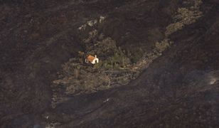 La Palma. "Cudowny domek" nie ocalał. Lawa pochłonęła jeden z symboli erupcji wulkanu Cumbre Vieja