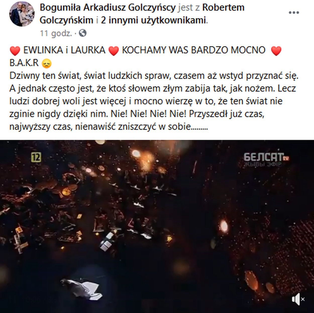 Bogumiła i Arkadiusz Golczyńscy