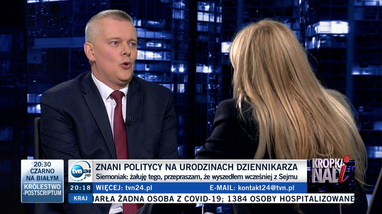 Tomasz Siemoniak nie spodziewał się takiego prezentu