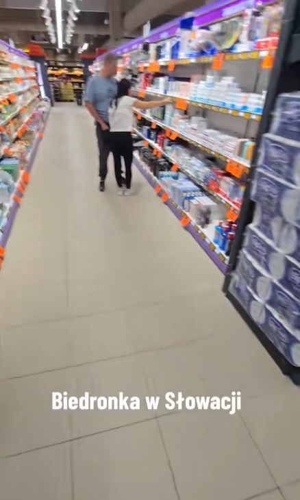 Pokazał, jak wygląda Biedronka na Słowacji.