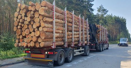 Przesada to mało powiedziane. Ciężarówka ważyła 65 ton