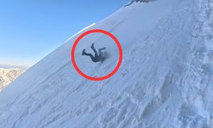 3,5 mln wyświetleń. Aż włos się jeży. "Tylko to uratowało mu życie"