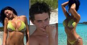 Bikiniara Kylie Jenner i Timothée Chalamet razem, ale osobno smażą się na plaży. Miłość kwitnie? (ZDJĘCIA)