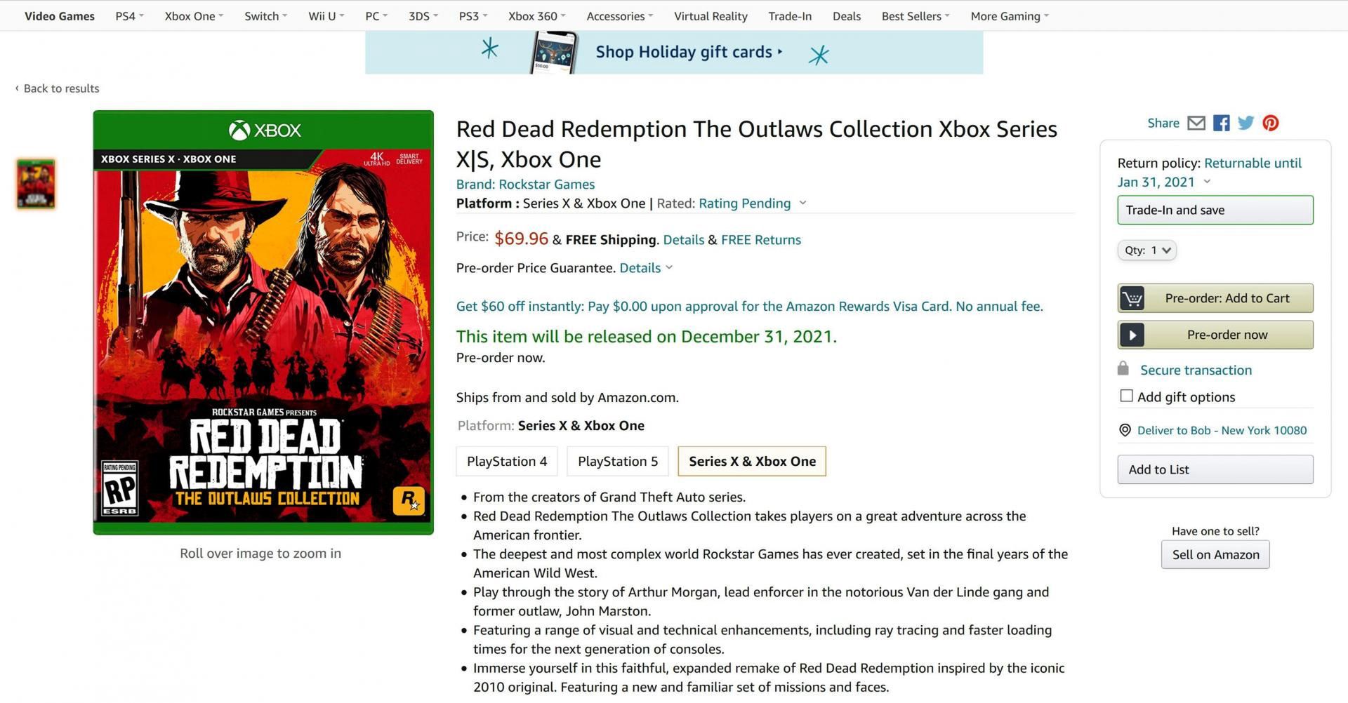 Red Dead Redemption na Amazonie