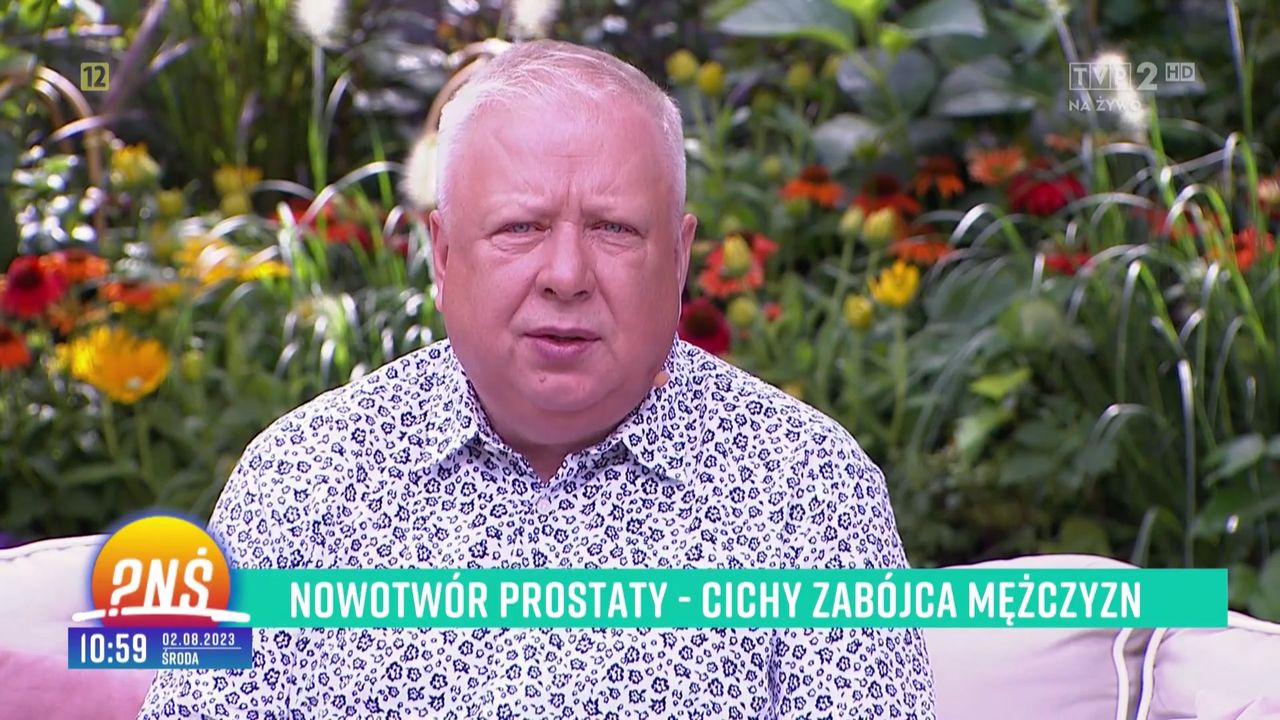 "Cichy zabójca mężczyzn". U Sierockiego w porę wykryto chorobę