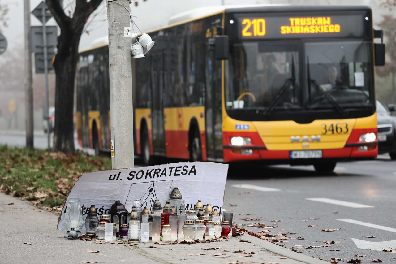 Na ulicy Sokratesa doszło do tragicznego wypadku